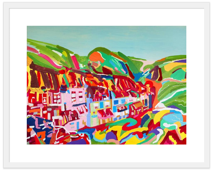Ireland's calling original painting by Tadeush Zhakhovskyy