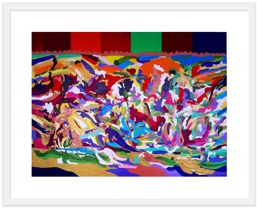 Make A Wish In Ireland Print from Original painting of ireland by Tadeush Zhakhovskyy