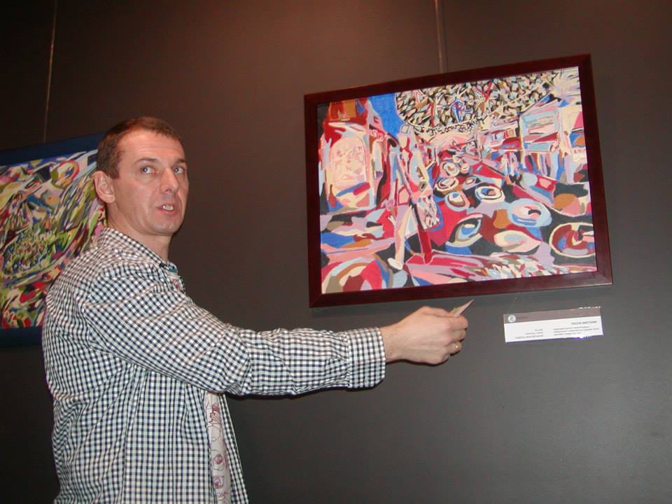 Tadeush Zhakhovskyy Color Dimention: colorful expressionism, fauvism, and abstractionism, creating vibrant art, vivid paintings filled with intense hues